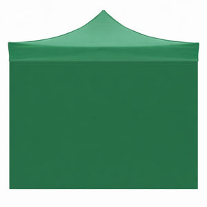 Telo laterale 3x2mt verde impermeabile per gazebo richiudibile MARKET