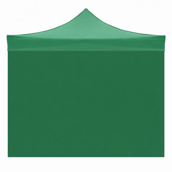 Telo laterale 3x2mt verde impermeabile per gazebo richiudibile MARKET