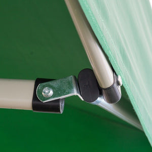 Gazebo richiudibile pieghevole MARKET 3 X 3 Verde ricoperto in PVC impermeabile