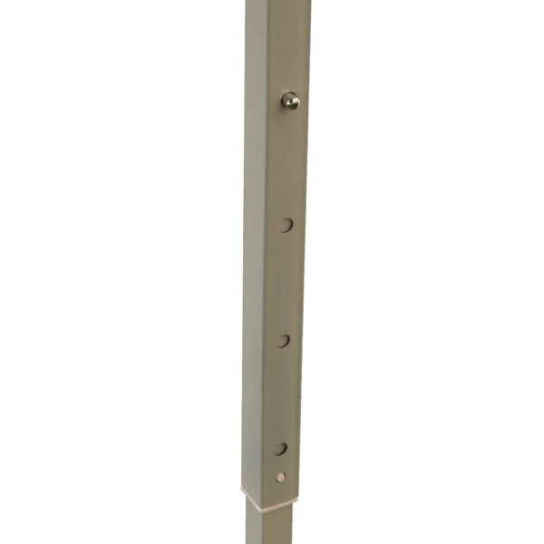 Gazebo richiudibile pieghevole MARKET 3 X 2 Bianco ricoperto in PVC impermeabile