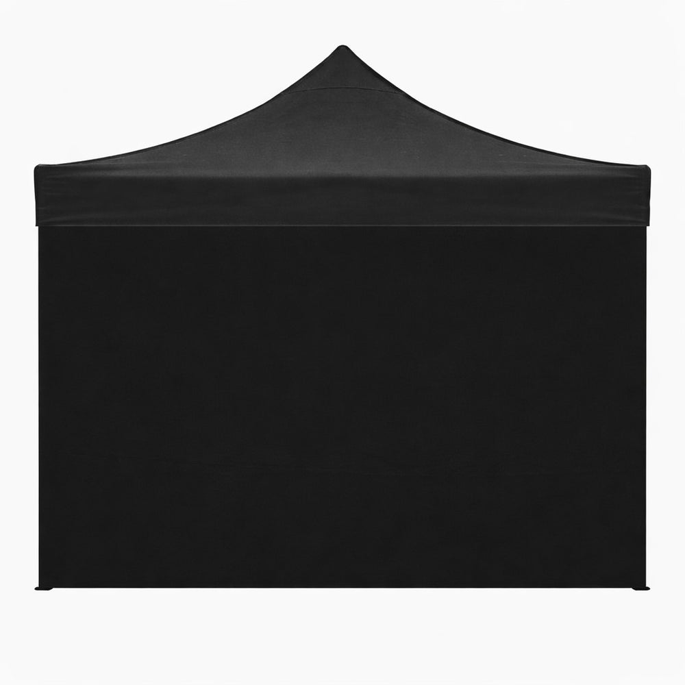 Telo laterale 3x2mt nero impermeabile di ricambio per gazebo richiudibile MARKET