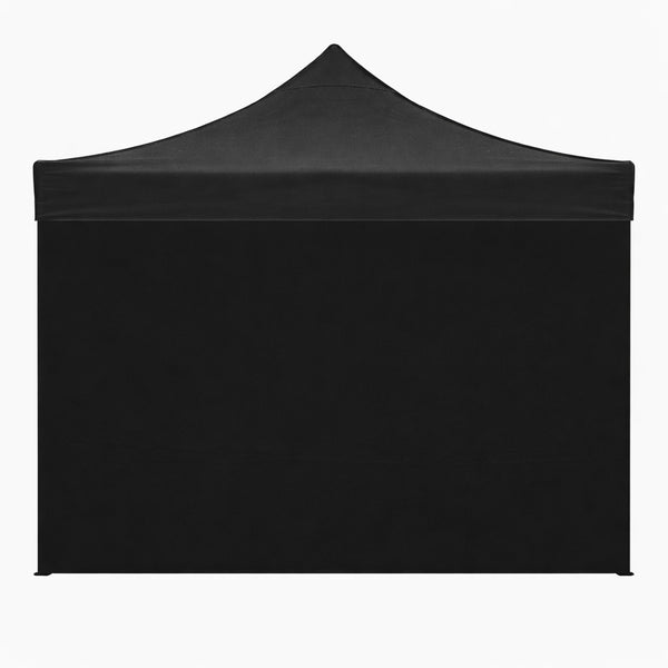 Telo laterale 3x2mt nero impermeabile di ricambio per gazebo richiudibile MARKET