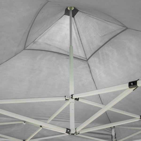 divina garden gazebo richiudibile pieghevole 2 x 2 bianco ricoperto in pvc impermeabile ean 8053323389941