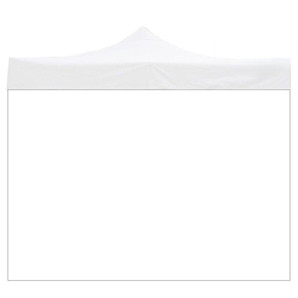 Telo Laterale 3x2mt Bianco Impermeabile Ricambio Per Gazebo Richiudibile Market-Pro